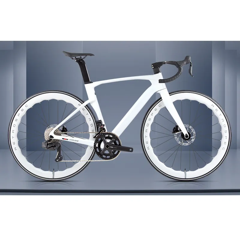 Road Bike Wireless Electronic — carbon fibre frame