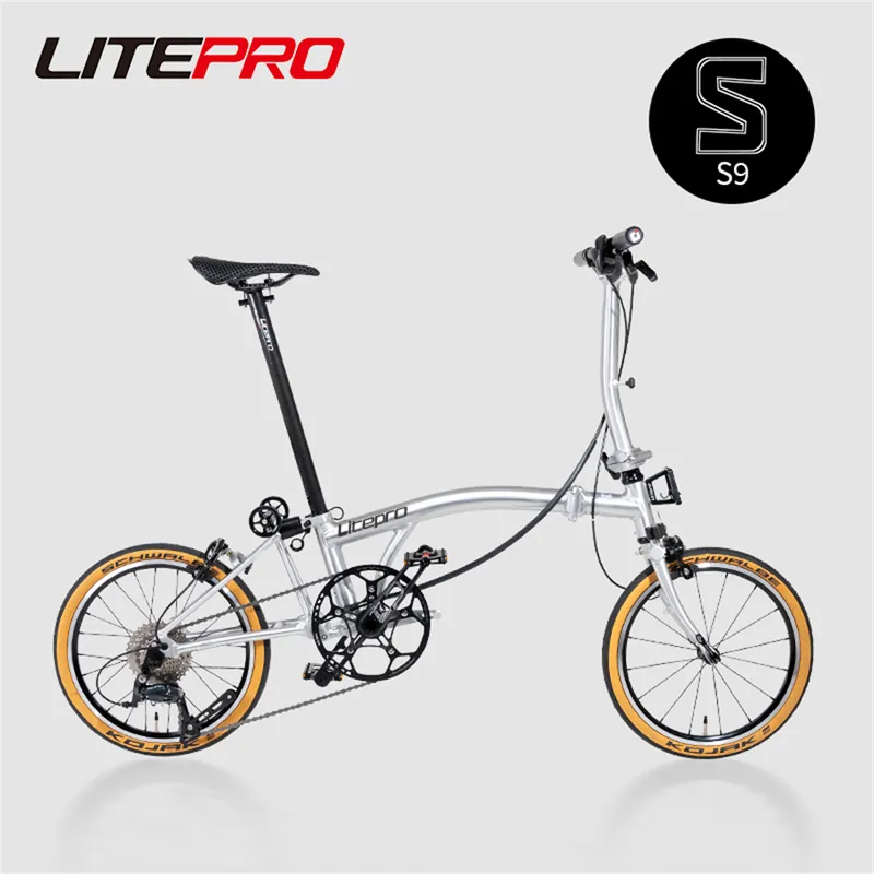 Folding Bike — 16-inch wheels, 9-speed | EplusNINE