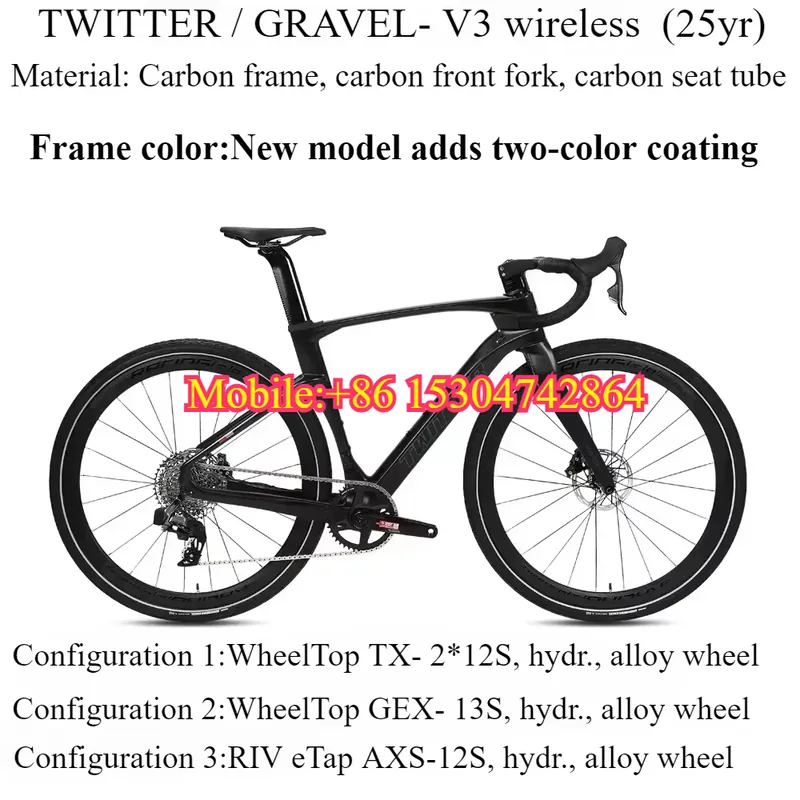 Road Bike GRAVEL-V3 — 700c wheels | EplusNINE