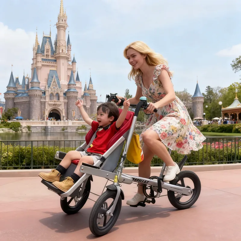 Moto Bike Stroller Tricycle | EplusNINE