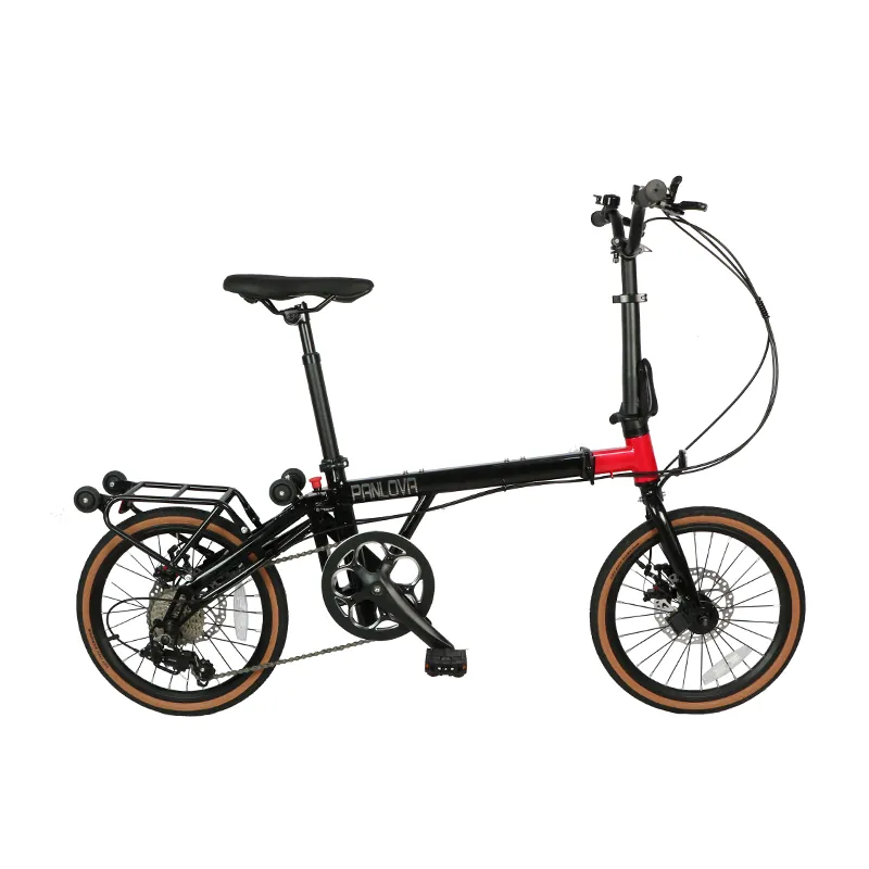 Folding Bike — 16-inch wheels, disc brakes | EplusNINE