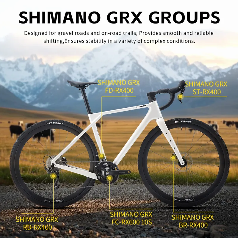 Road Bike SAVA S16 — 700c wheels, 12-speed | EplusNINE