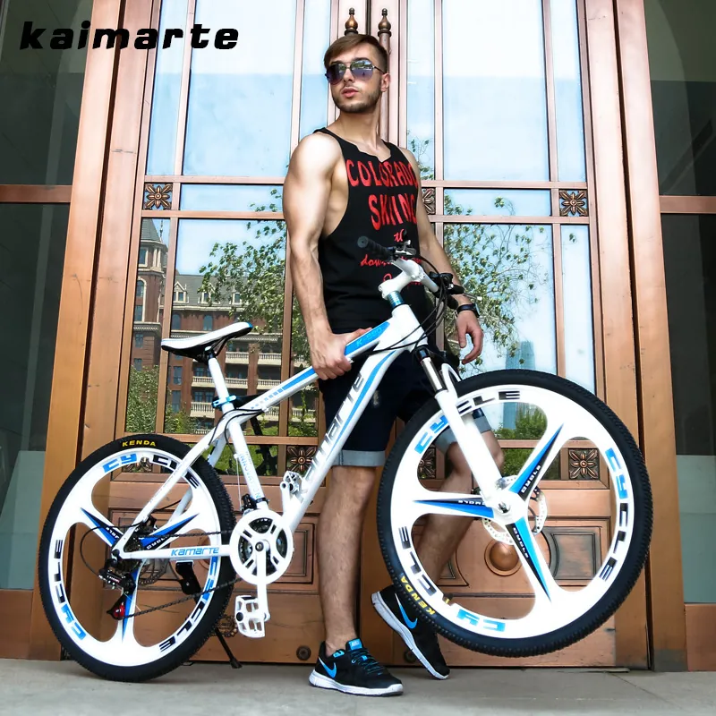 Mountain Bike — 26-inch wheels, disc brakes