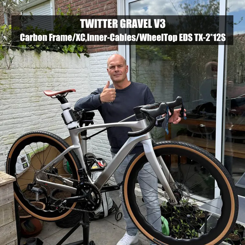 Road Bike TWITTER GRAVEL — 700c wheels | EplusNINE