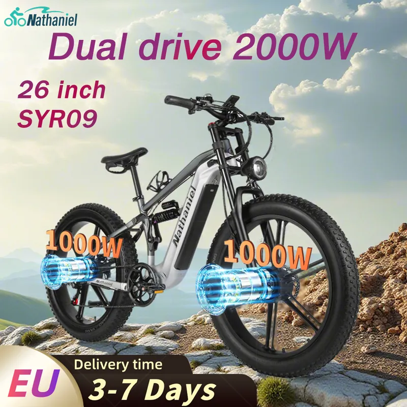 Electric Bike Nathaniel SYR09 — 2000W motor | EplusNINE