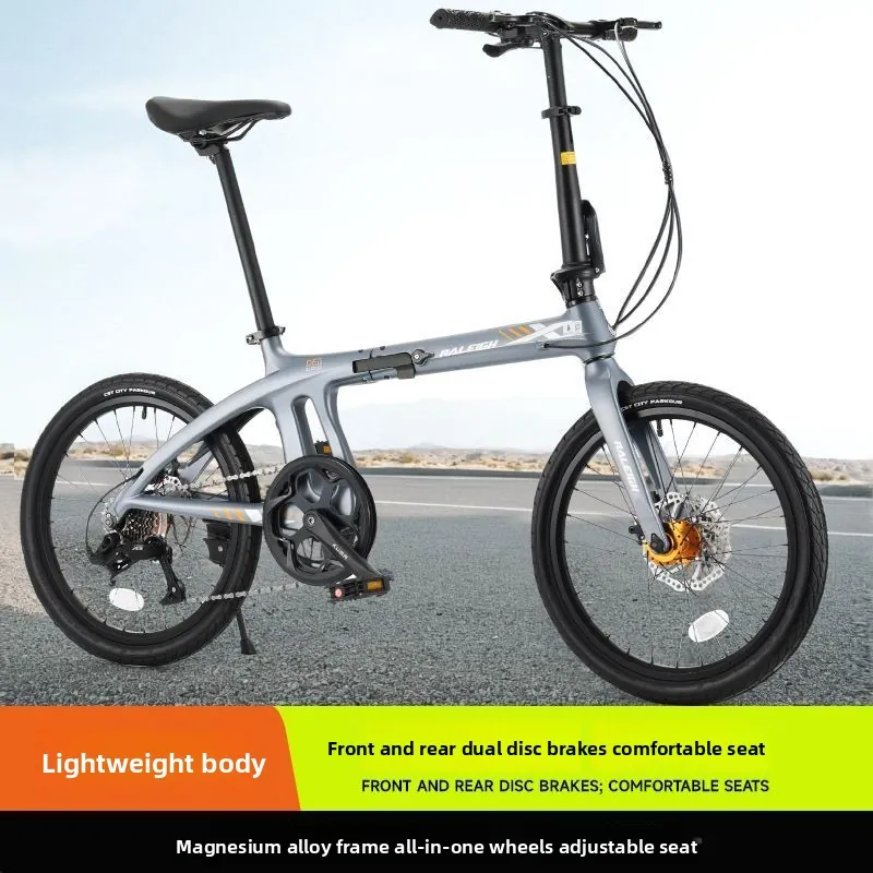 Folding Bike — aluminium frame, disc brakes | EplusNINE