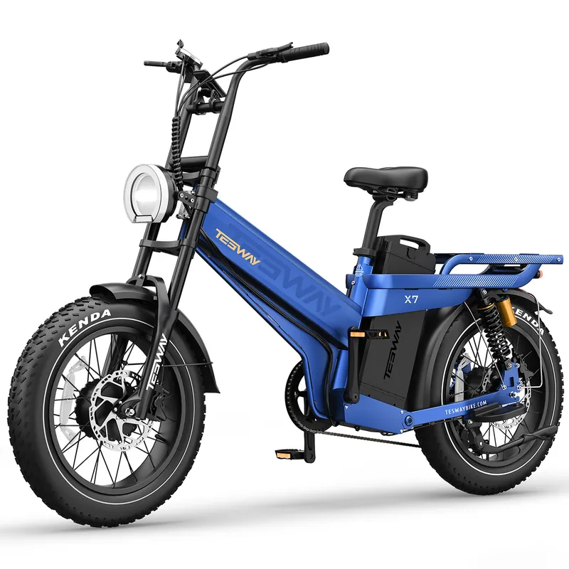 Electric Bike Tesway X7 — 20-inch fat tyres | EplusNINE