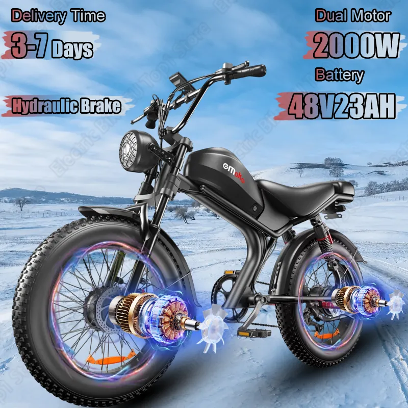 Electric Bike EMOKO C93 — 48V 23Ah battery | EplusNINE