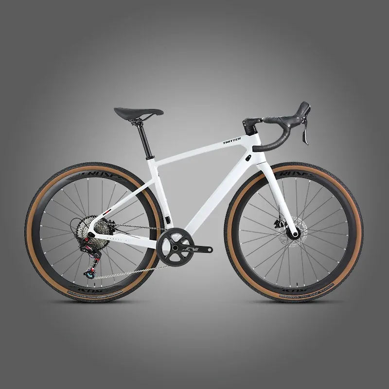 Road Bike TWITTER Gravel — carbon fibre frame | EplusNINE