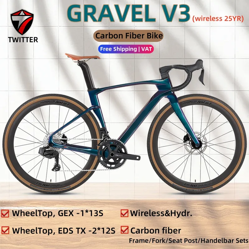 Electric Bike TWITTER V3Gravel — 700c wheels | EplusNINE