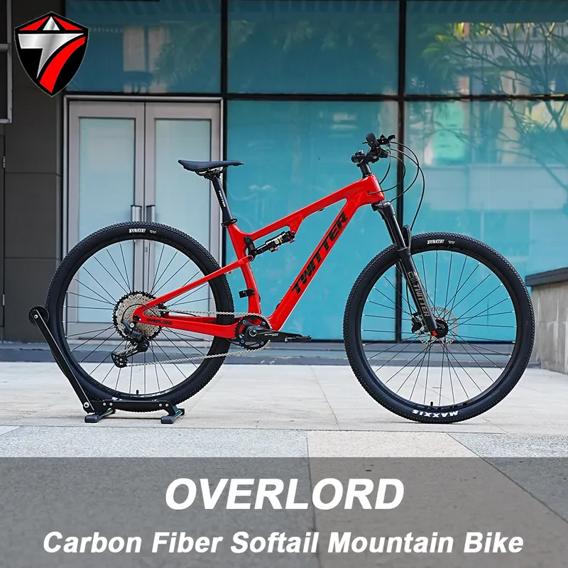 Mountain Bike — carbon fibre frame, suspension | EplusNINE