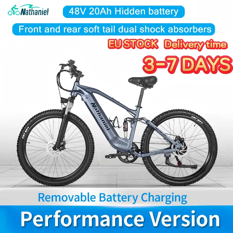 Electric Bike Nathaniel SYR03 — 27.5-inch wheels