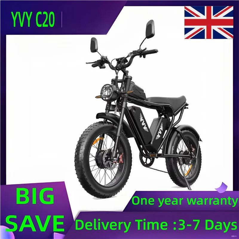 Electric Bike YVY C20 — 20-inch fat tyres | EplusNINE