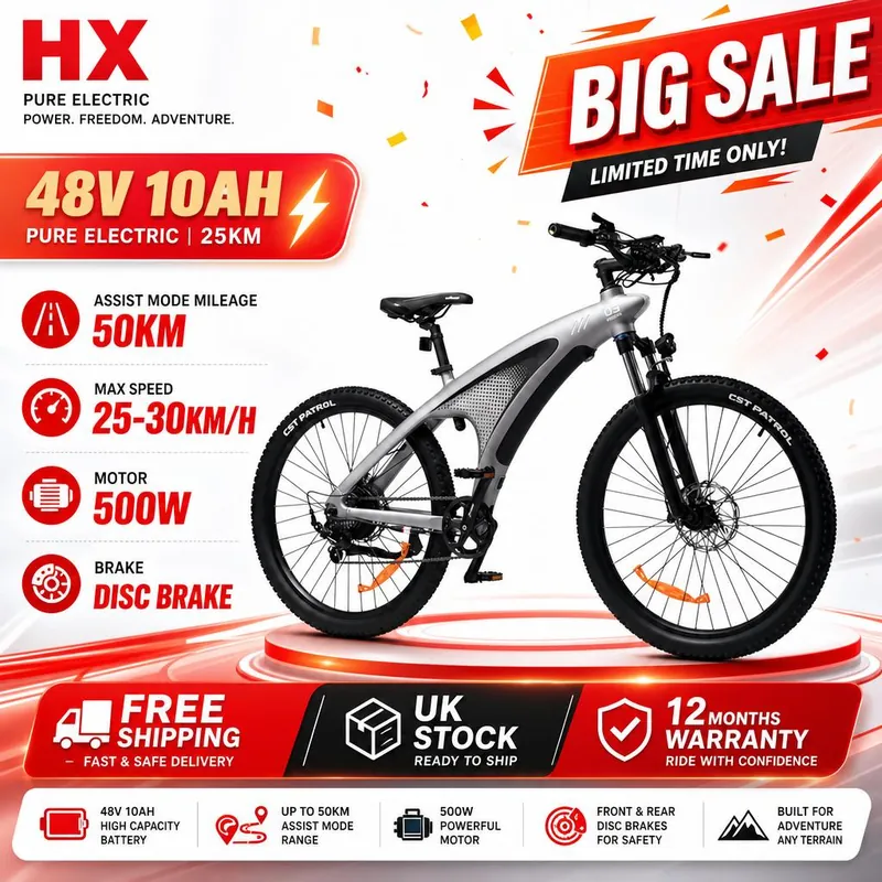 Electric Bike — 27.5-inch wheels, 2000W motor | EplusNINE