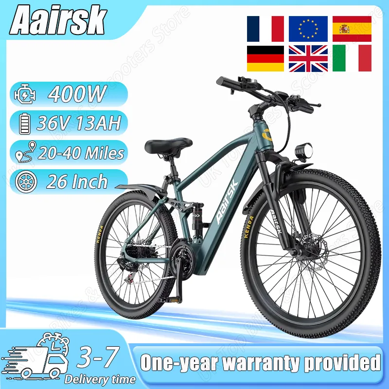 Electric Bike Aairsk GT900 — 400W motor | EplusNINE