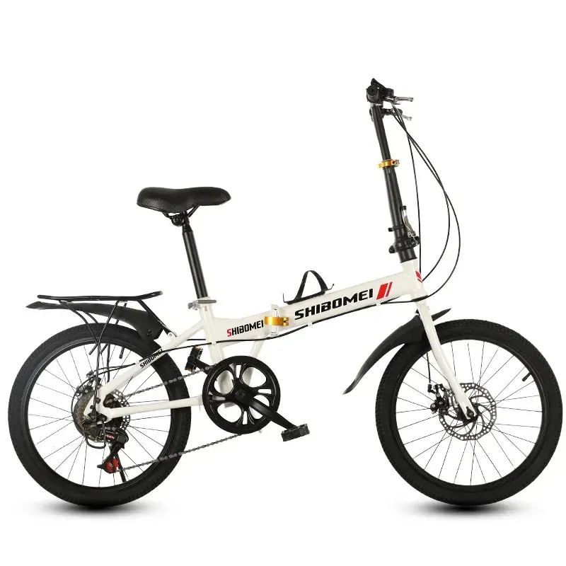 Folding Bike — 20-inch wheels, disc brakes