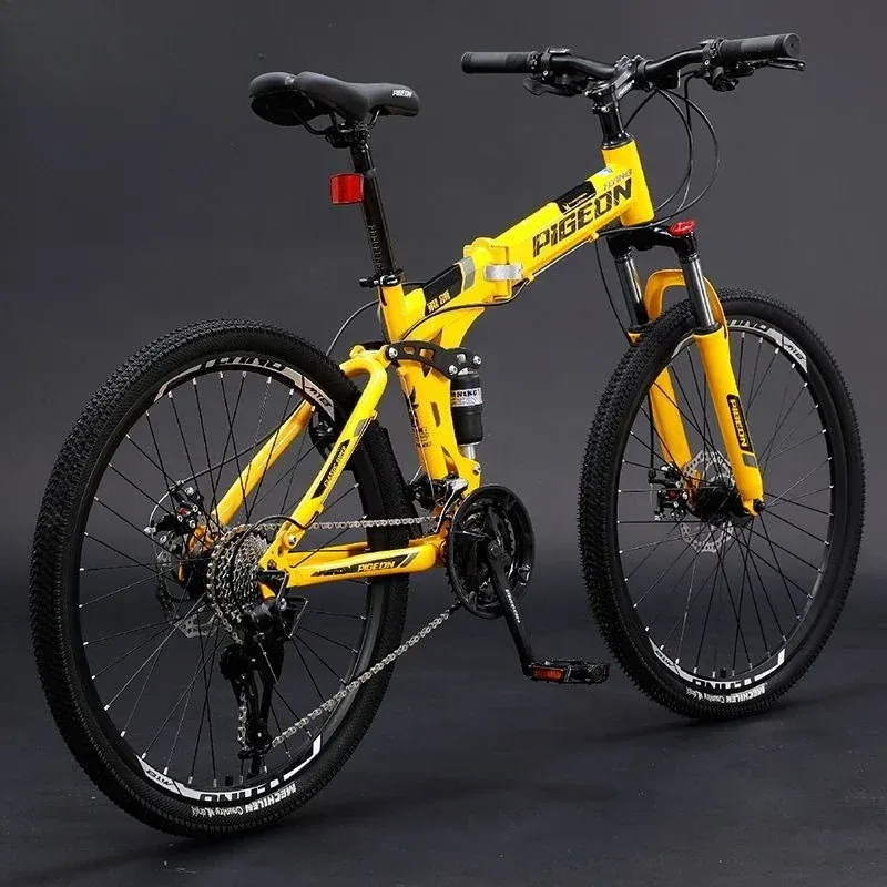 Folding Bike — suspension