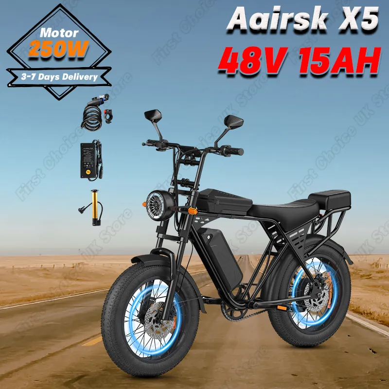 Electric Bike — 250W motor, 48V 15Ah battery | EplusNINE