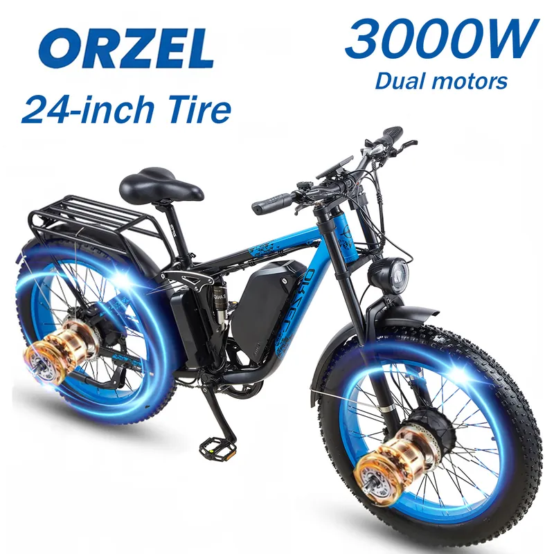 Electric Bike ORZEL K17 — fat tyres | EplusNINE