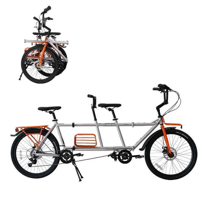 Folding Bike — 24-inch wheels, 6-speed | EplusNINE