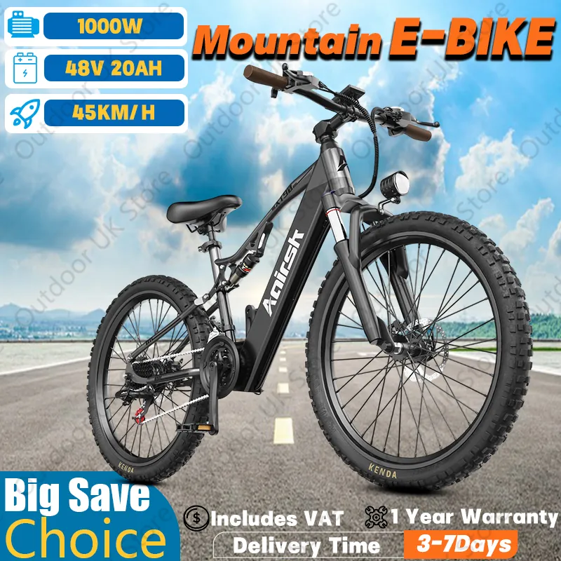 Electric Bike — 26-inch wheels, 1000W motor | EplusNINE