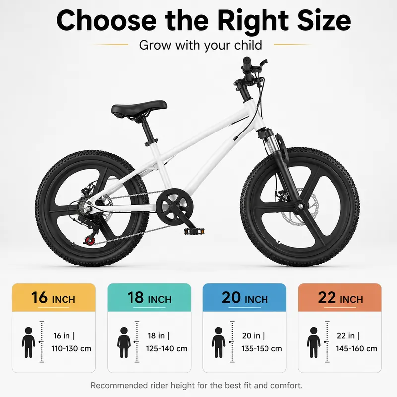 Mountain Bike — 22-inch wheels, 7-speed | EplusNINE