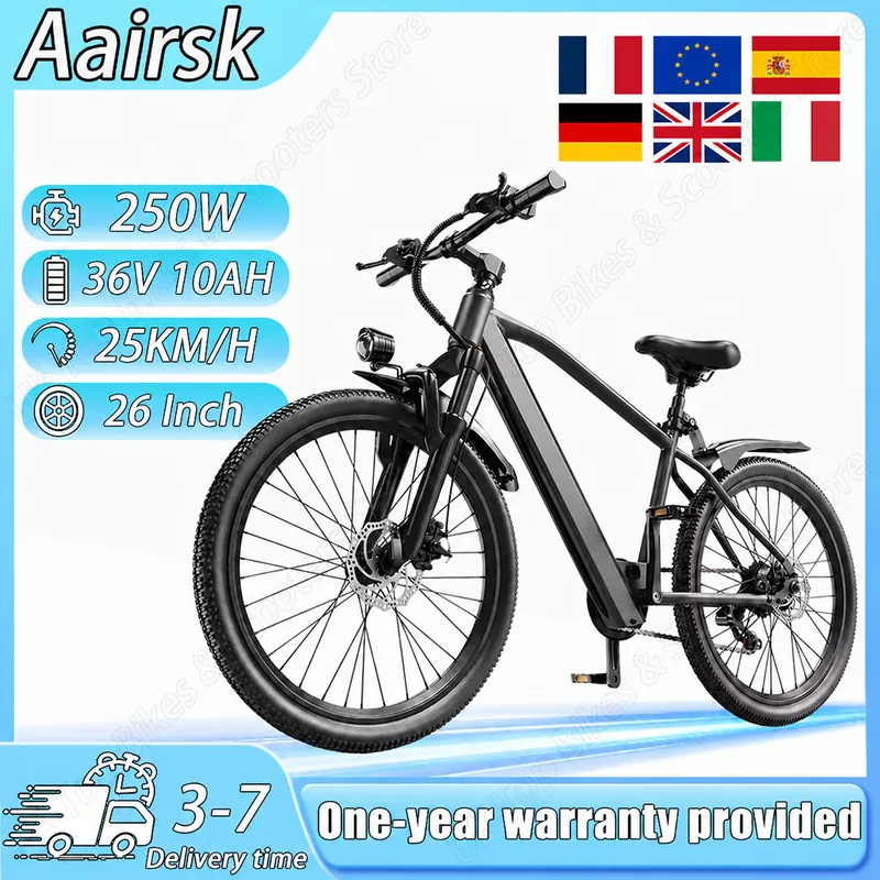 Electric Bike Aairsk GT300 — 26-inch fat tyres | EplusNINE