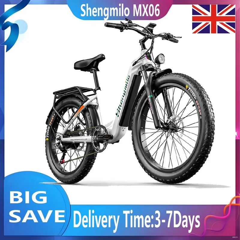 Electric Bike Shengmilo MX06 — 1000W motor | EplusNINE