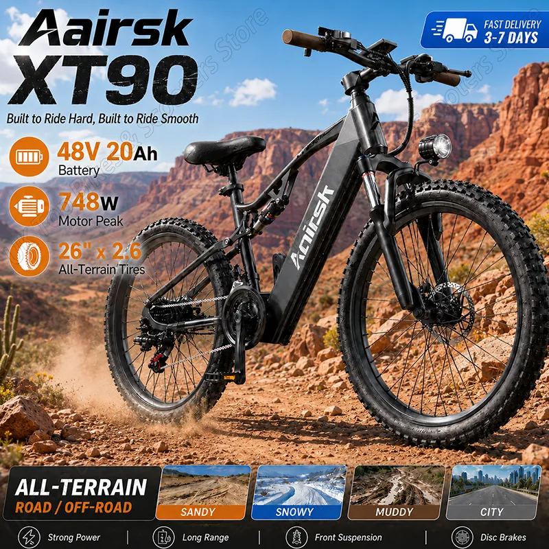 Electric Bike Aairsk XT90 — 748W motor | EplusNINE