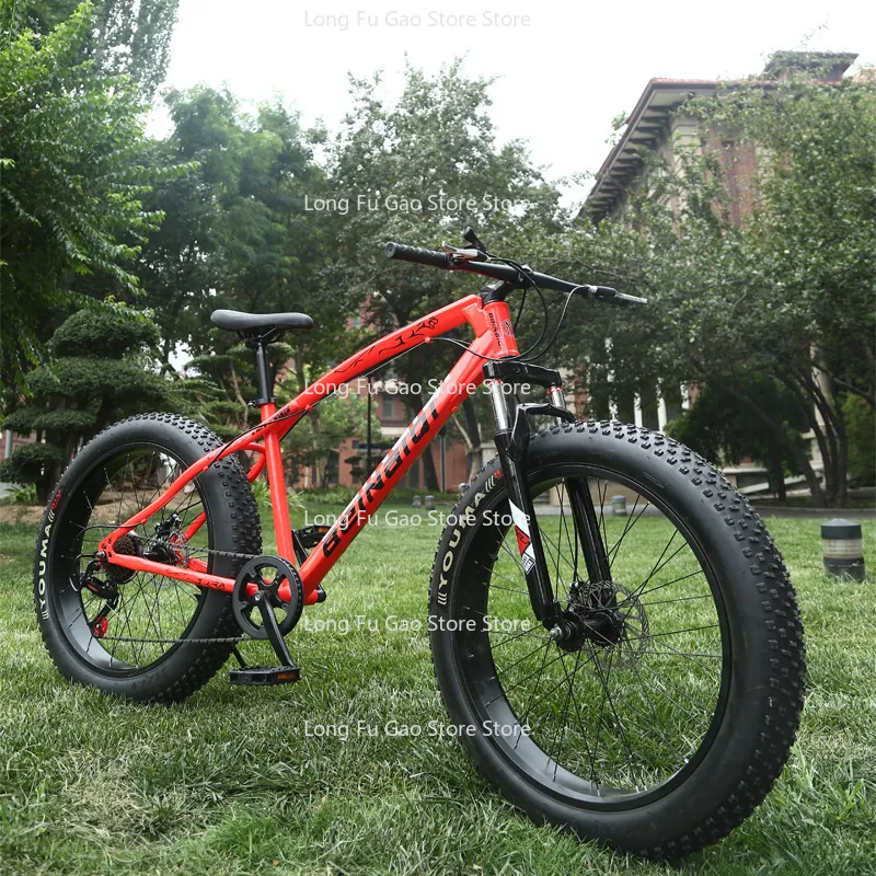 Mountain Bike — 24-inch fat tyres, suspension | EplusNINE