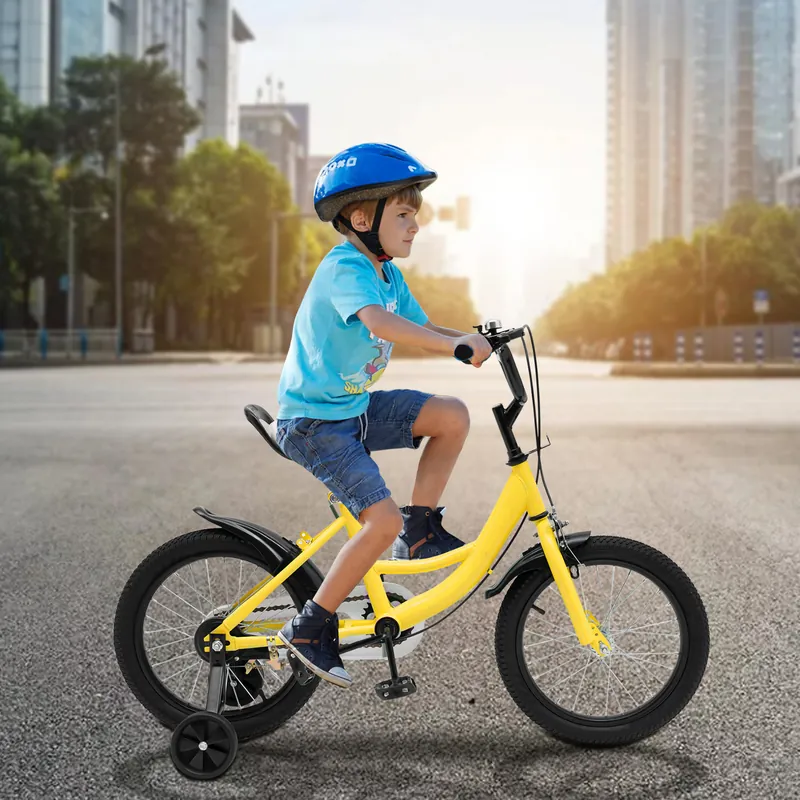 Kids' Bike — 16-inch wheels, training wheels | EplusNINE
