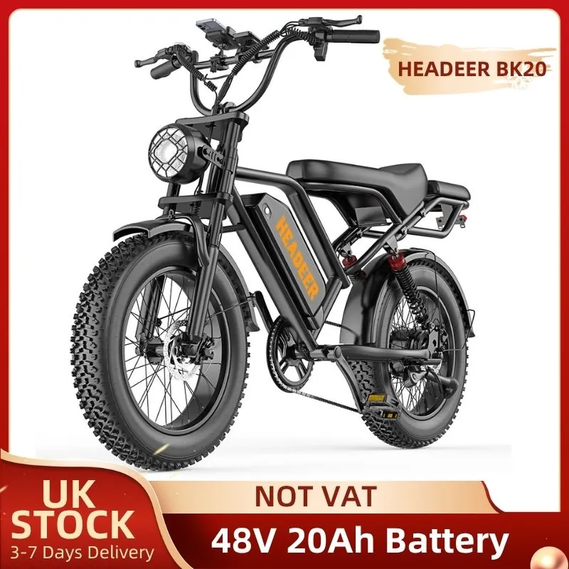 Electric Bike HEADEER — 20-inch fat tyres | EplusNINE