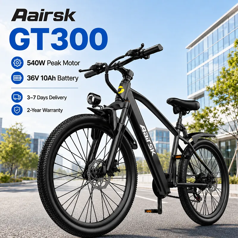 Electric Bike Aairsk GT300 — 26-inch wheels, 540W motor