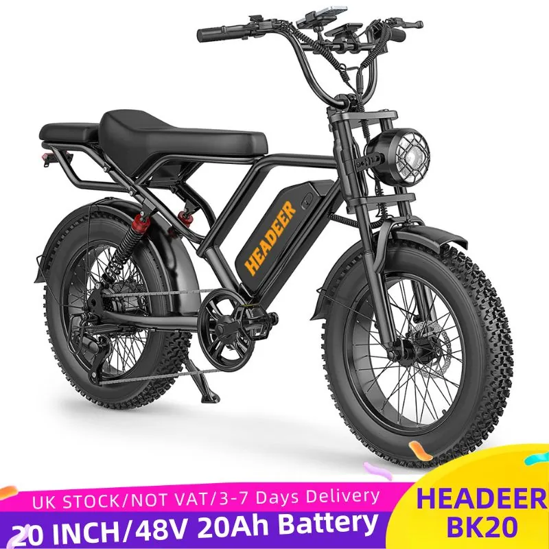 Electric Bike HEADEER BK20 — 20-inch fat tyres | EplusNINE
