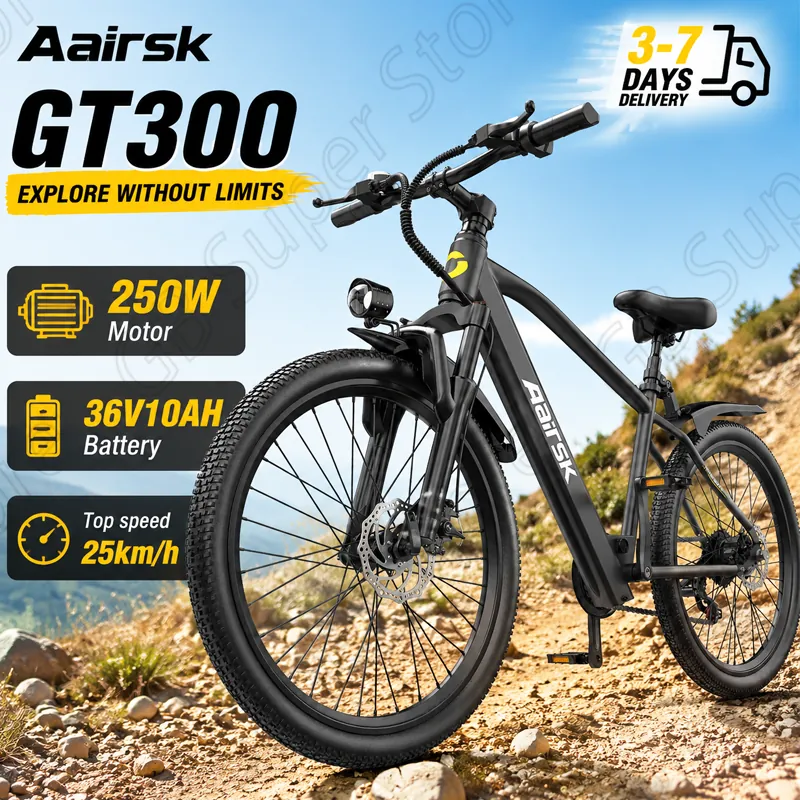 Electric Bike — 26-inch fat tyres, 25 km/h | EplusNINE