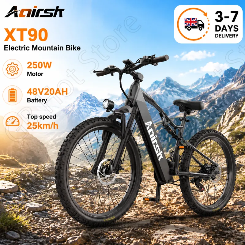 Electric Bike — 26-inch fat tyres, 250W motor | EplusNINE