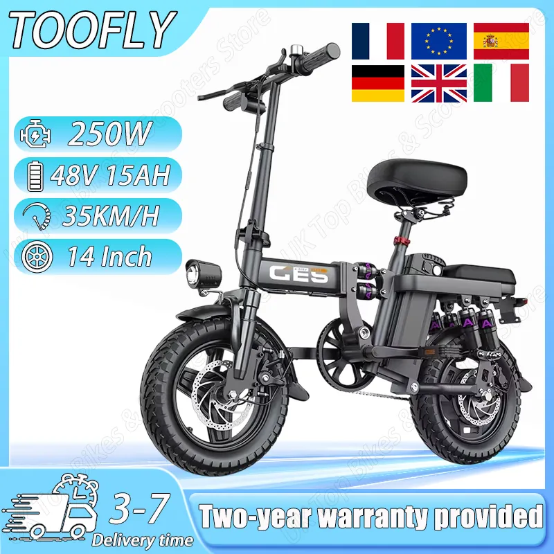 Electric Bike TOOFLY GE5 — 14-inch fat tyres | EplusNINE