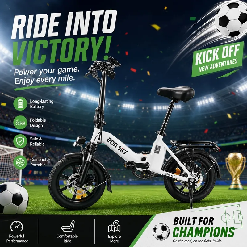 Electric Bike EON SKY — 750W motor, foldable | EplusNINE