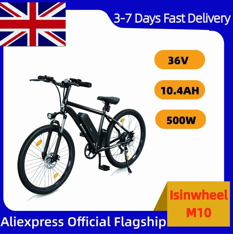 Electric Bike Isinwheel M10 — 500W motor | EplusNINE