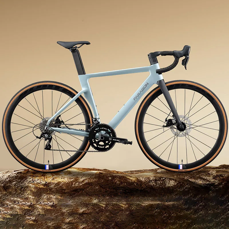 Road Bike — 700c wheels, 18-speed, LED lights | EplusNINE