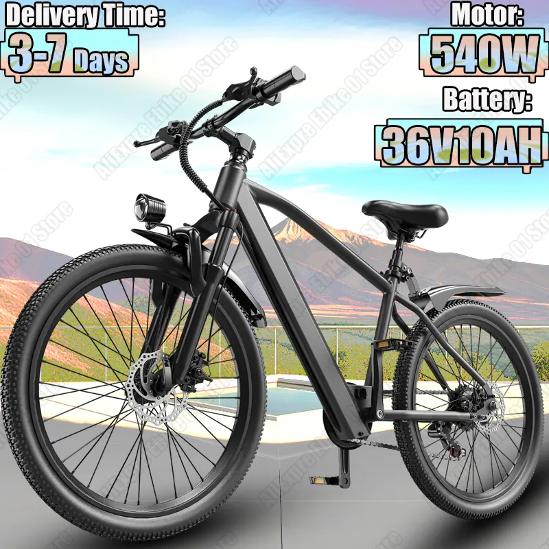 Electric Bike — 26-inch fat tyres, 540W motor | EplusNINE