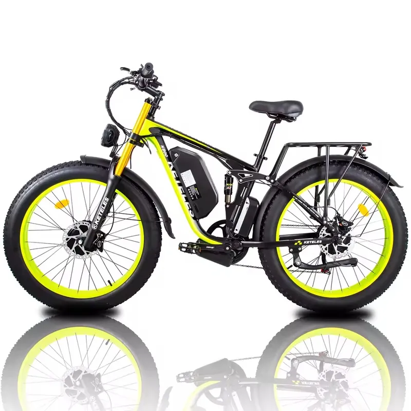 Electric Bike KETELES K800 — 26-inch fat tyres | EplusNINE