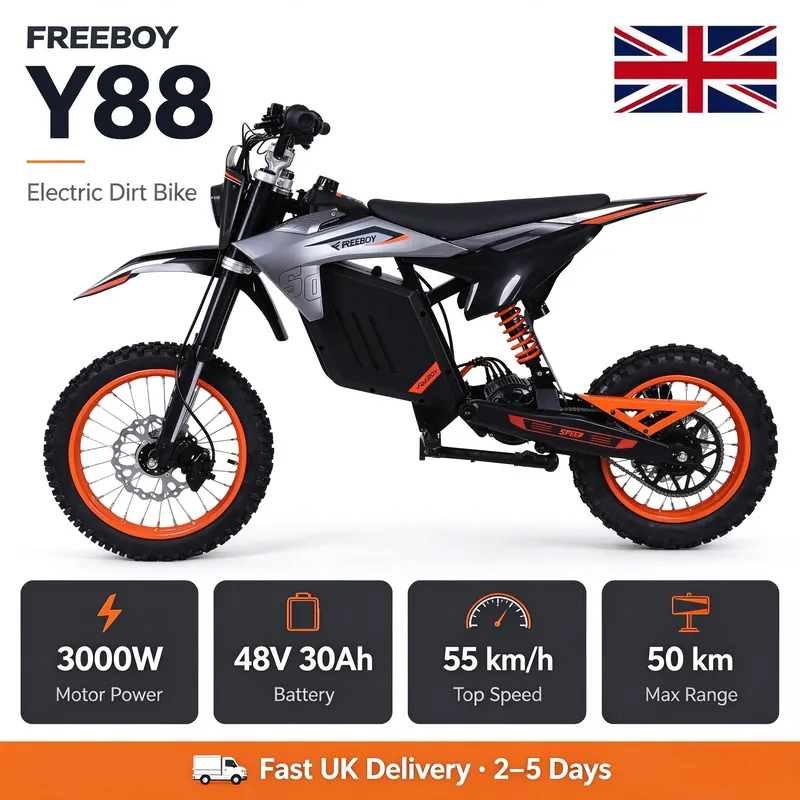 Electric Bike FREEBOY Y88 — 14-inch wheels | EplusNINE