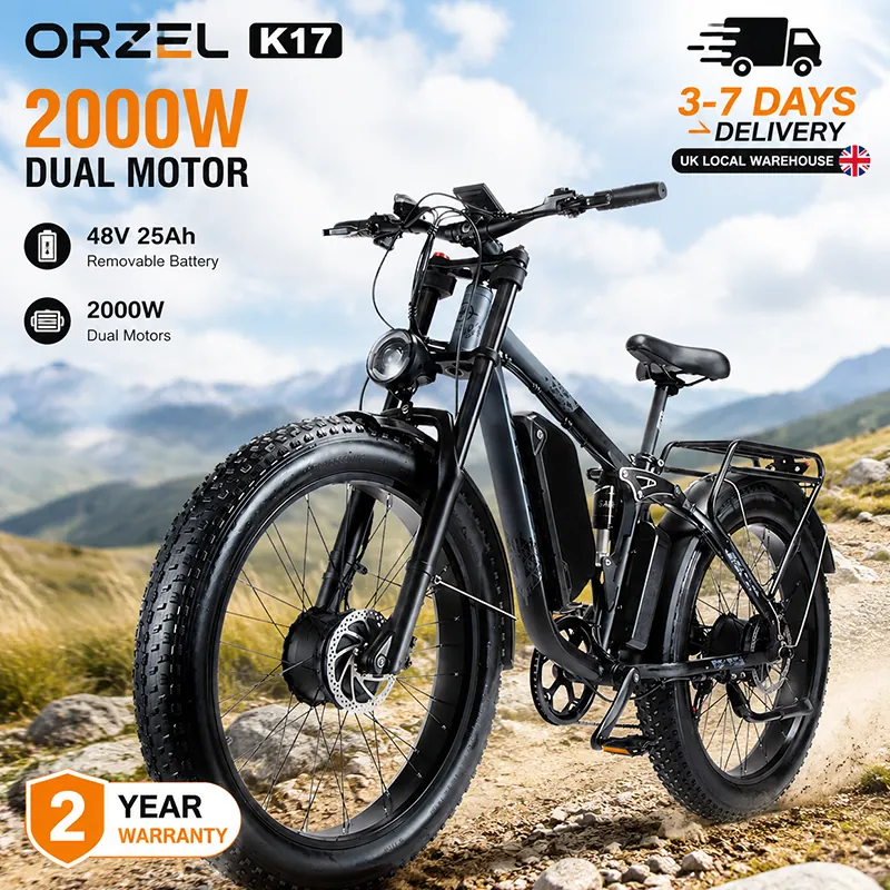 Electric Bike ORZEL K17 — 24-inch wheels | EplusNINE