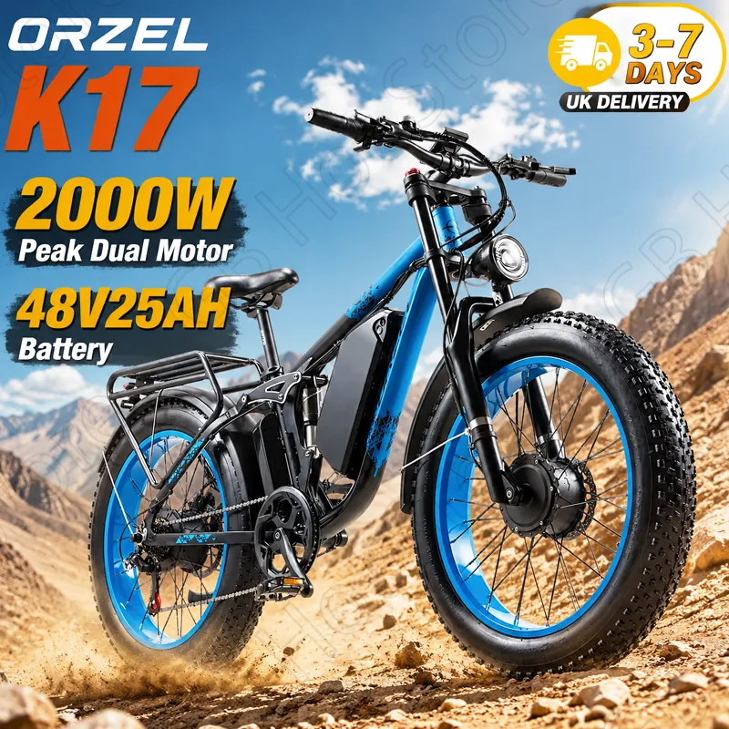 Electric Bike ORZEL K17 — 2000W motor | EplusNINE