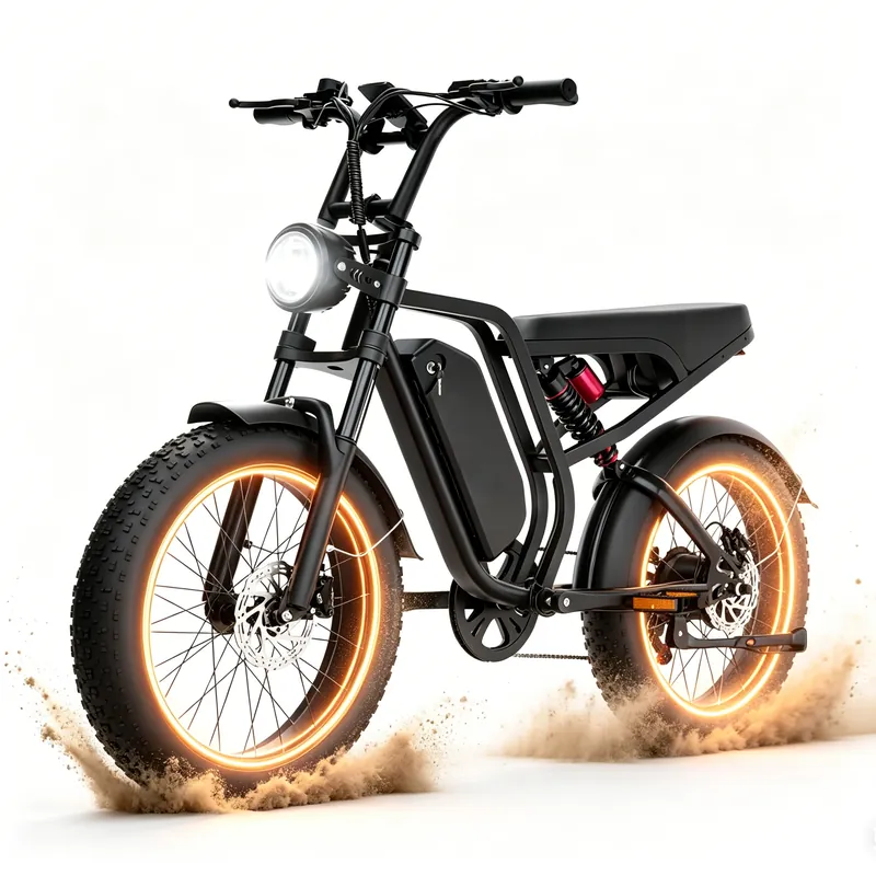 Electric Bike Mairide SU8 — 20-inch fat tyres | EplusNINE