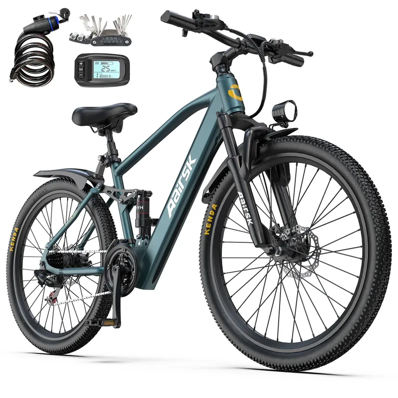 Electric Bike — 26-inch wheels, 21-speed | EplusNINE