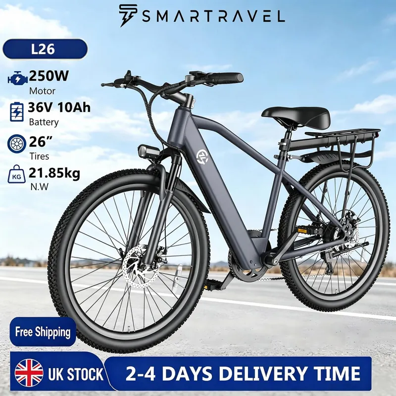 Electric Bike — 26-inch wheels, 40 km range | EplusNINE