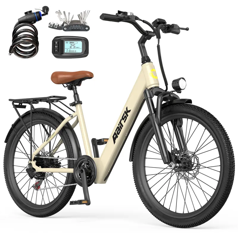 Electric Bike — 24-inch wheels, 7-speed | EplusNINE